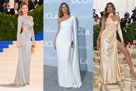 gisele bundchen robe versace|7 Of Gisele’s Best Sustainable Looks To Date .